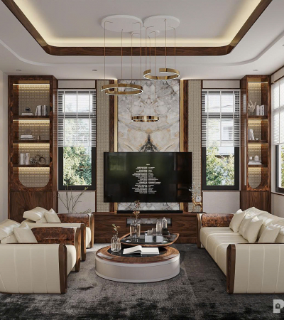 BIỆT THỰ TIỀN GIANG: Không Gian Sống Đẳng Cấp Với Gỗ Óc Chó