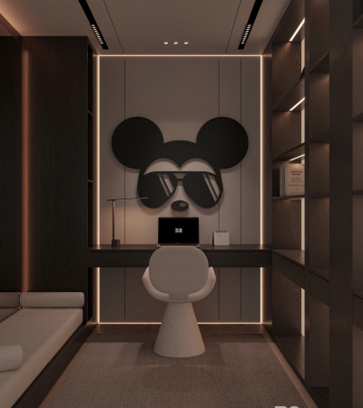 THIẾT KẾ NỘI THẤT LẤY CẢM HỨNG TỪ CHUỘT MICKEY SẼ NHƯ THẾ NÀO