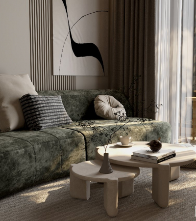 THAM KHẢO THIẾT KẾ CĂN HỘ MỘC MẠC, ĐƠN GIẢN THEO PHONG CÁCH WABI SABI