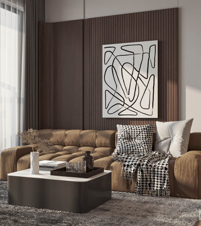 KHÁM PHÁ MẪU THIẾT KẾ NỘI THẤT CĂN HỘ TÔNG NÂU SANG TRỌNG, ẤM CÚNG