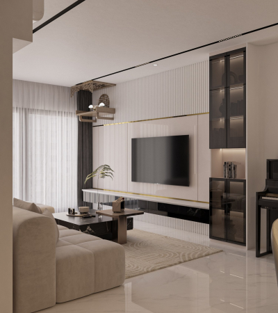 MẪU THIẾT KẾ NỘI THẤT CĂN HỘ DIAMOND BRILLIANT - HIỆN ĐẠI CHUẨN XU HƯỚNG