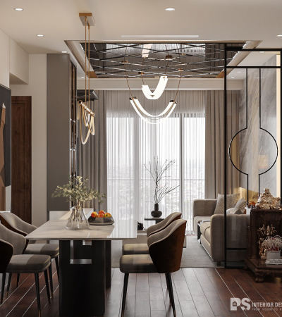 Thiết Kế Nội Thất Căn Hộ Mizuki Park Hiện Đại 2 Phòng Ngủ