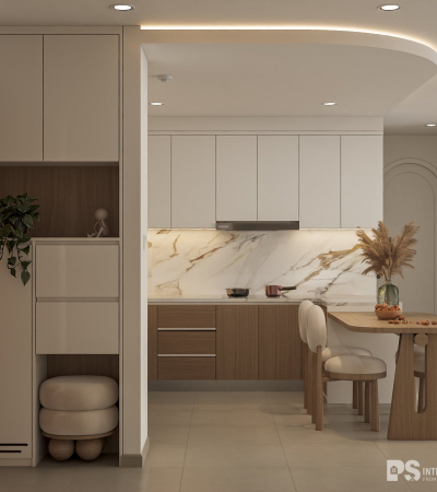 CĂN HỘ 2PN | GỢI Ý THIẾT KẾ NỘI THẤT PHONG CÁCH WABI SABI