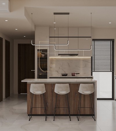 THIẾT KẾ NỘI THẤT CĂN HỘ DIAMOND ALNATA HIỆN ĐẠI | TỐI ƯU KHÔNG GIAN SỐNG