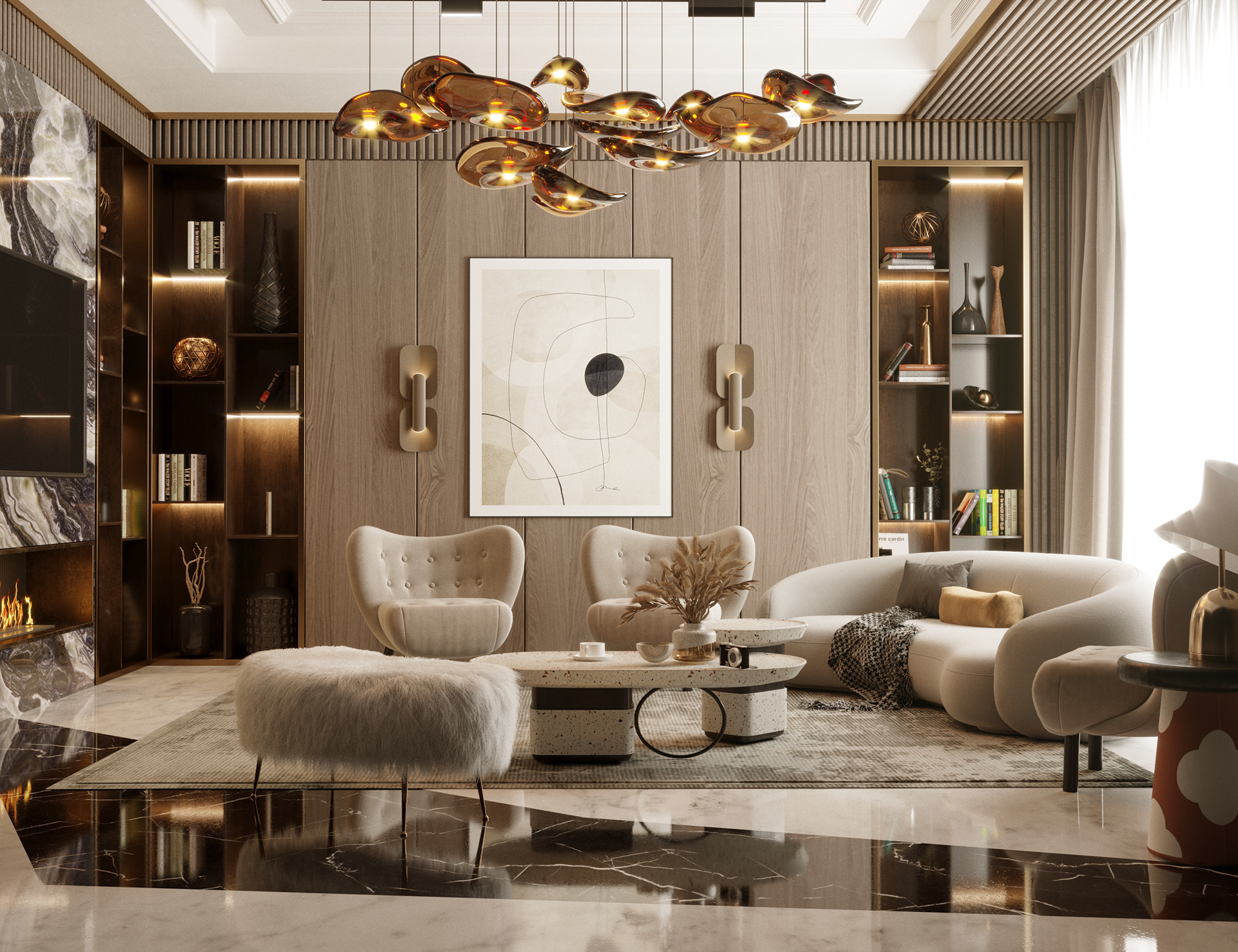 thiết kế nội thất căn hộ Urban Green đẹp