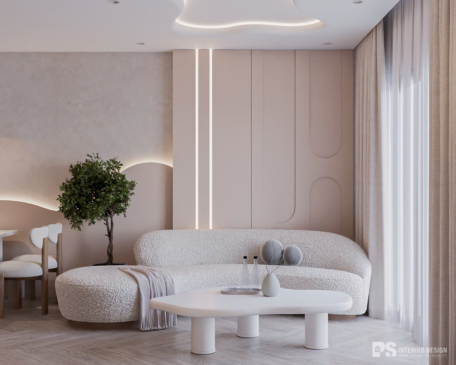 thiết kế nội thất căn hộ Akari City Bình Tân