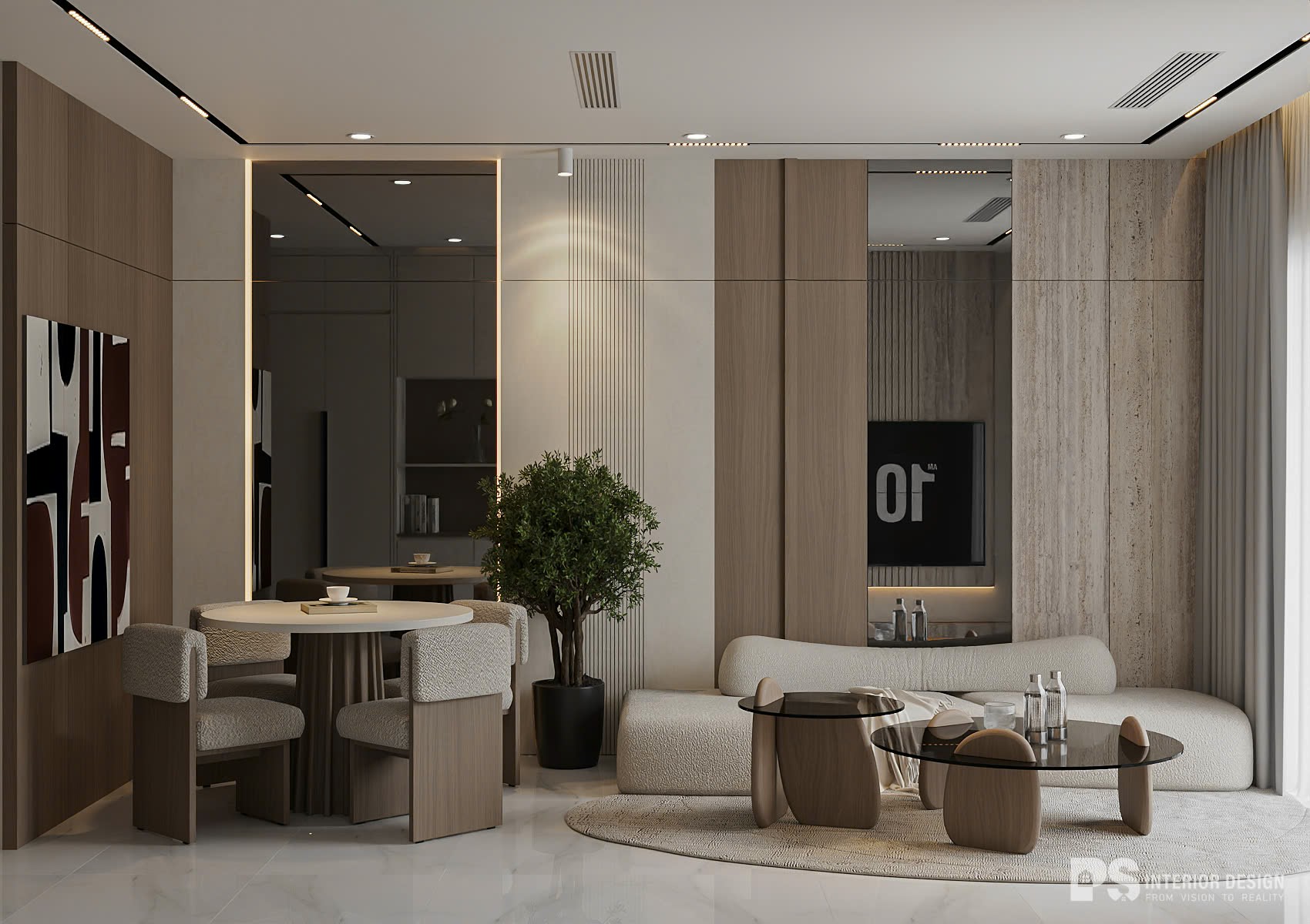 Chi phí thiết kế thi công nội thất 