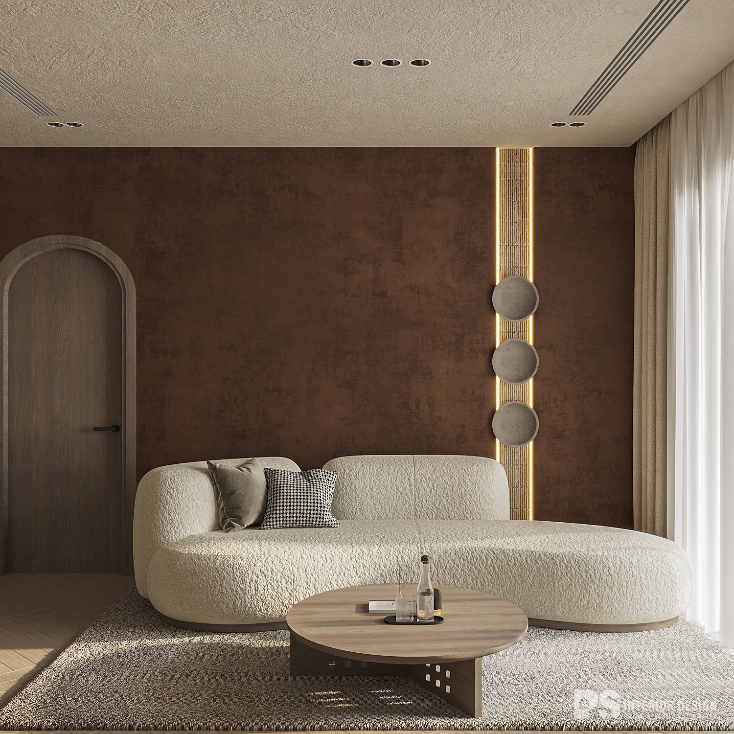 thiết kế nội thất căn hộ diamond centery thanh lịch