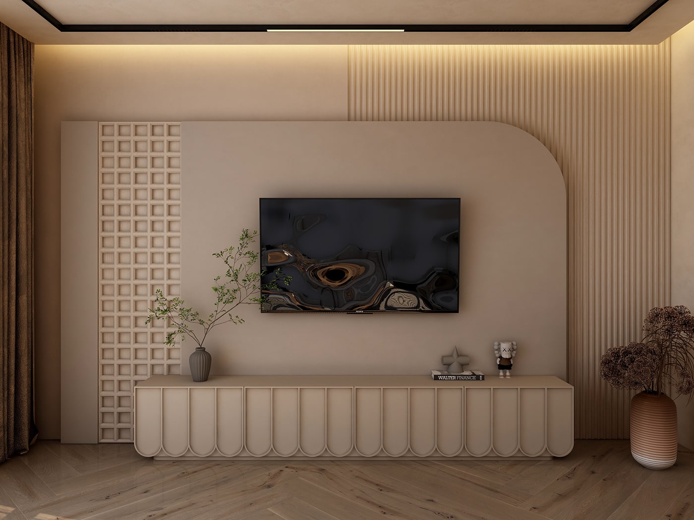 thiết kế nội thất phòng khách