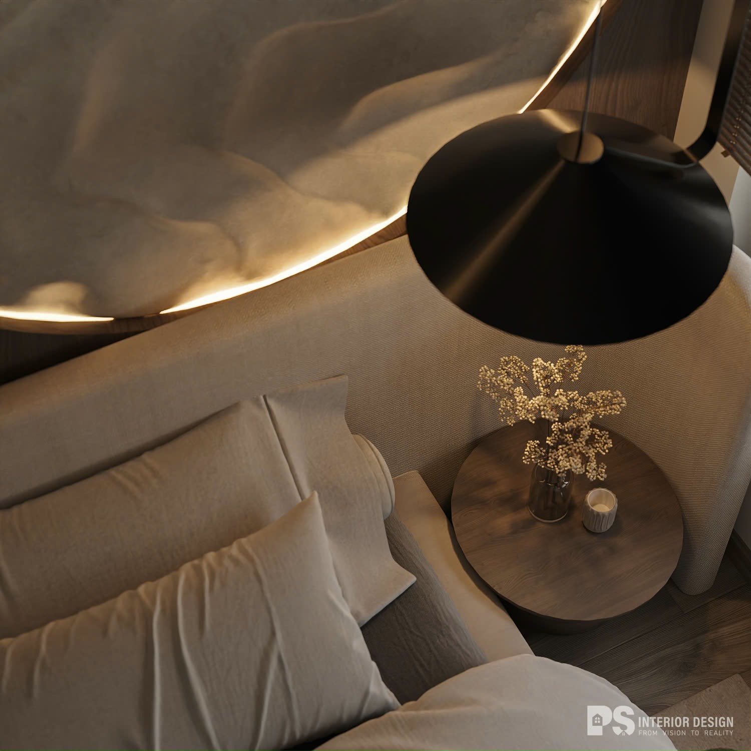 thiết kế nội thất căn hộ akari city