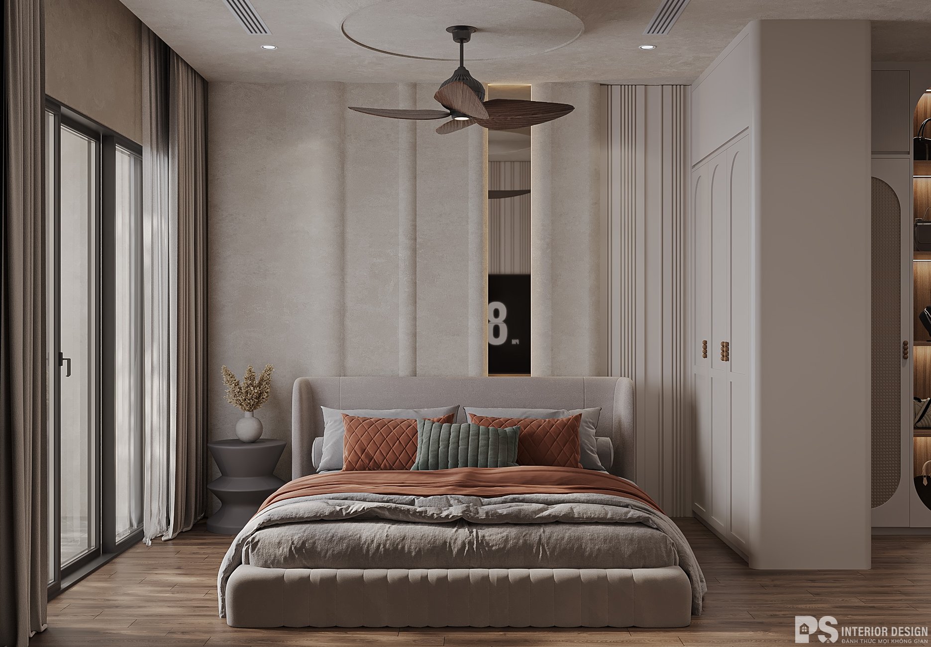 thiết kế nội thất căn hộ Diamond Alnata Plus chi phí bao nhiêu