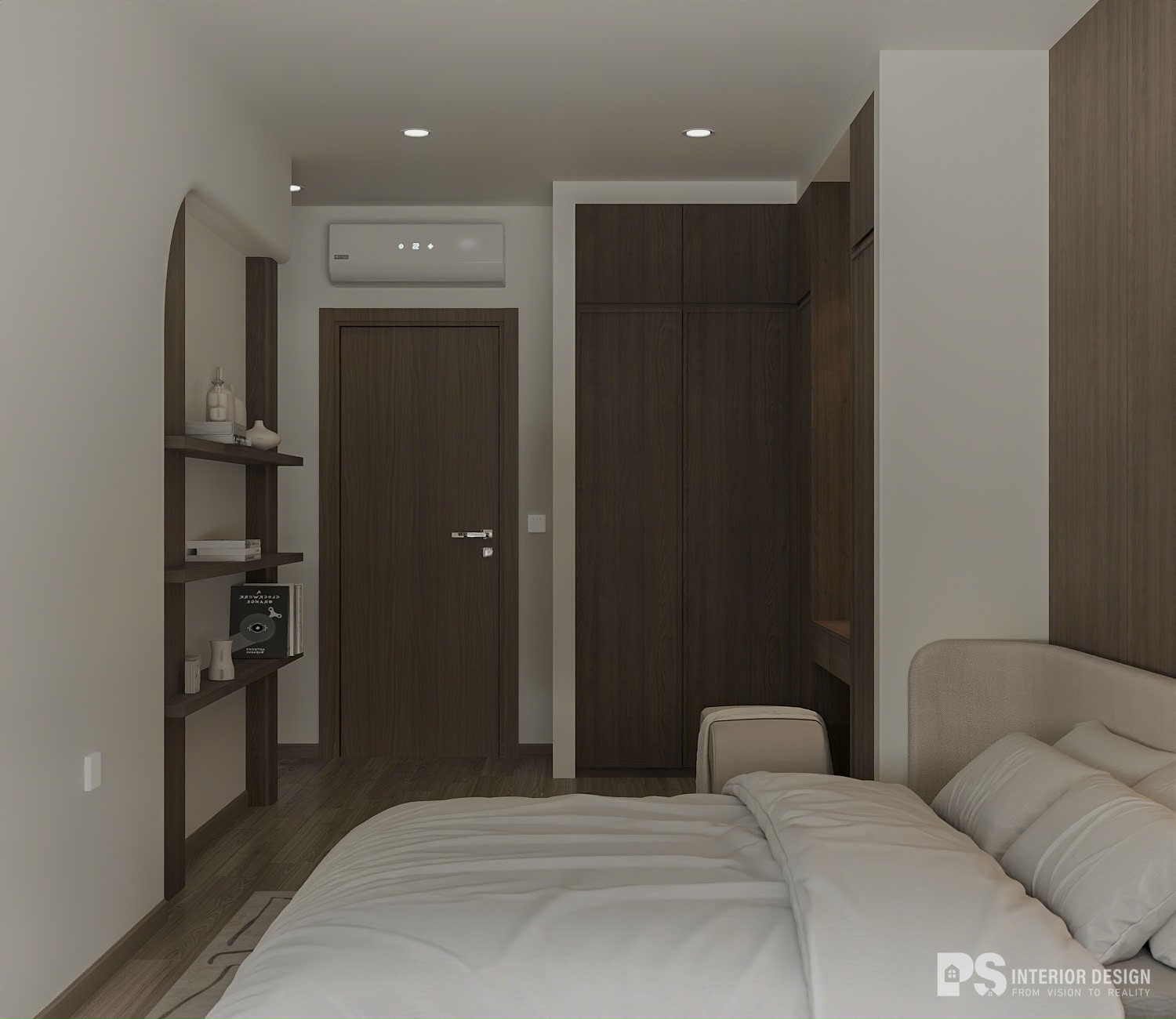 thiết kế nội thất căn hộ akari city