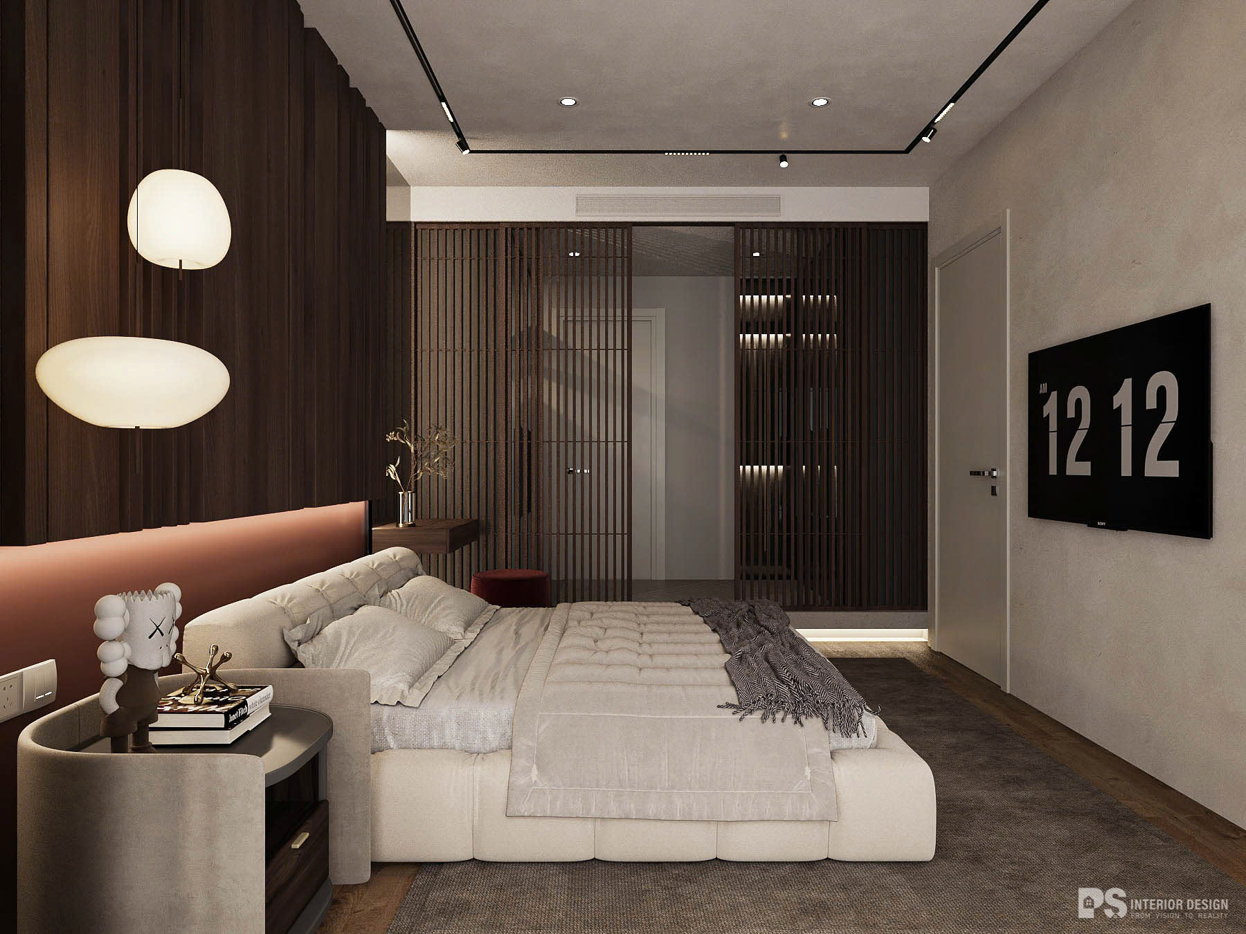 thiết kế nội thất căn hộ Diamond Centery 