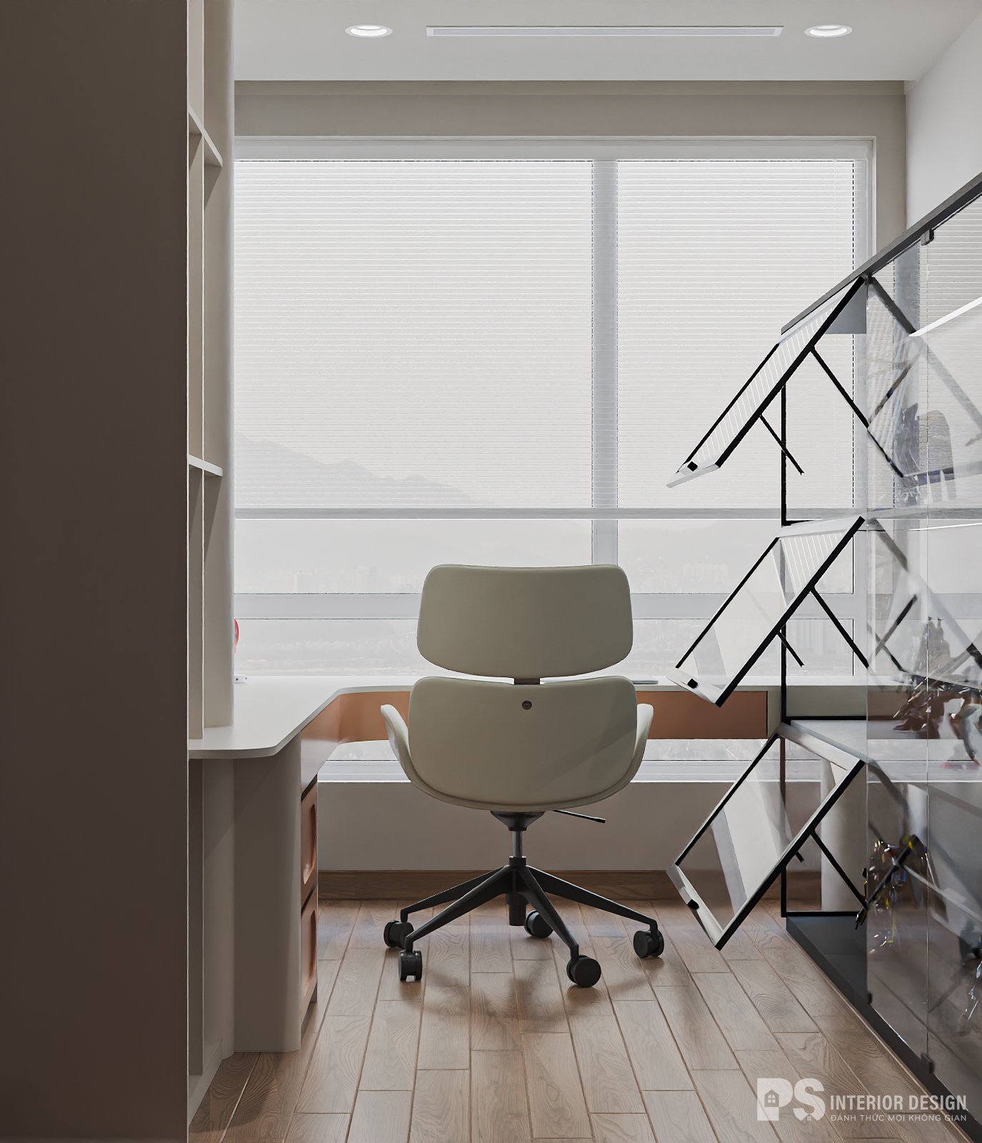 thiết kế thi công nội thất vinhomes 2 phòng ngủ