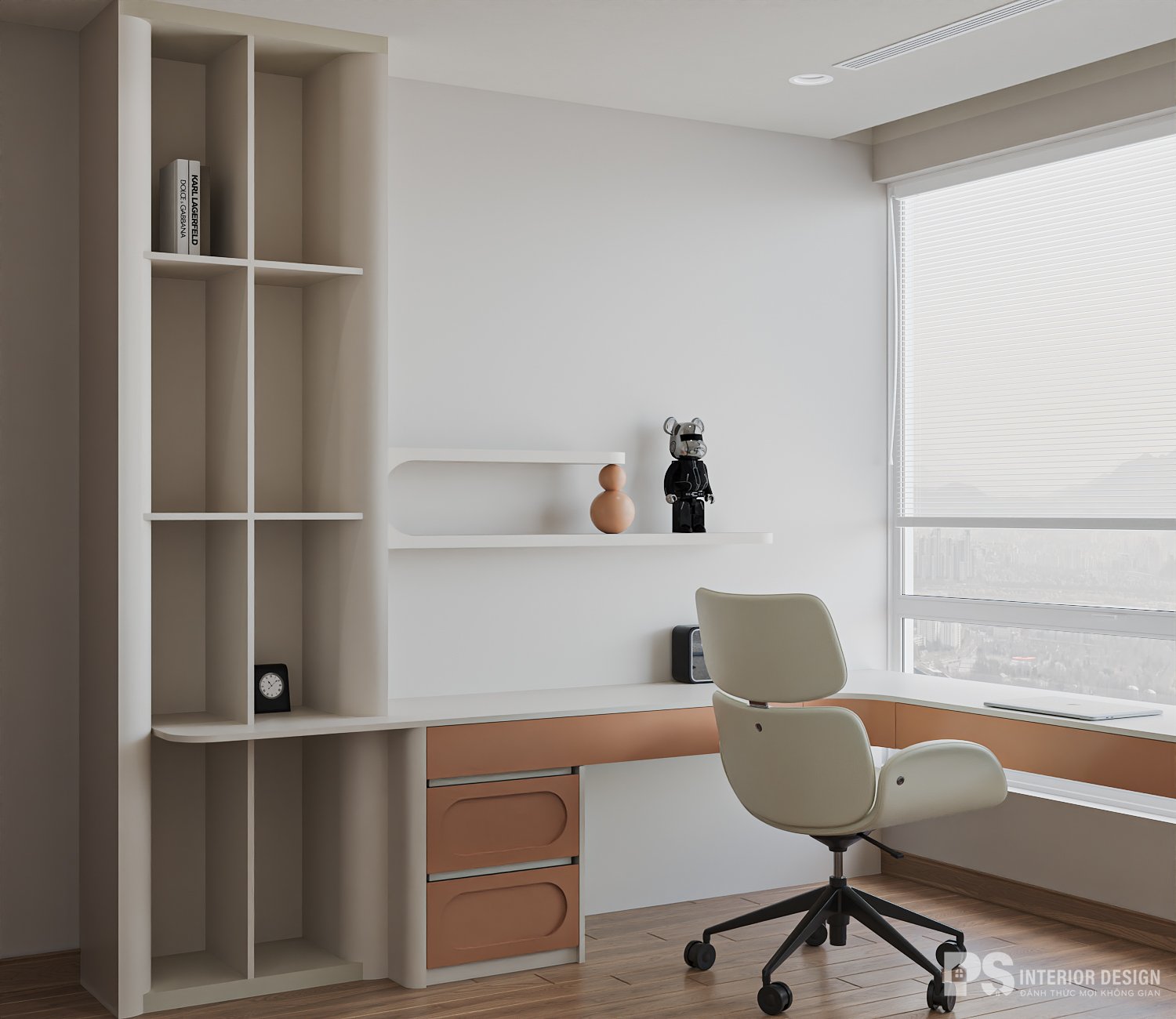 thiết kế thi công nội thất vinhomes 2 phòng ngủ đẹp