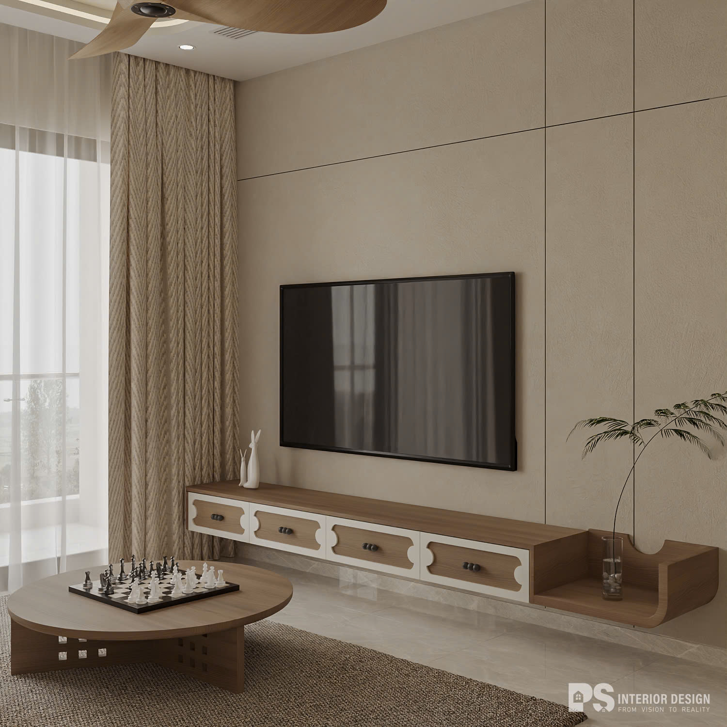 Thiết kế nội thất căn hộ The Privia ấn tượng