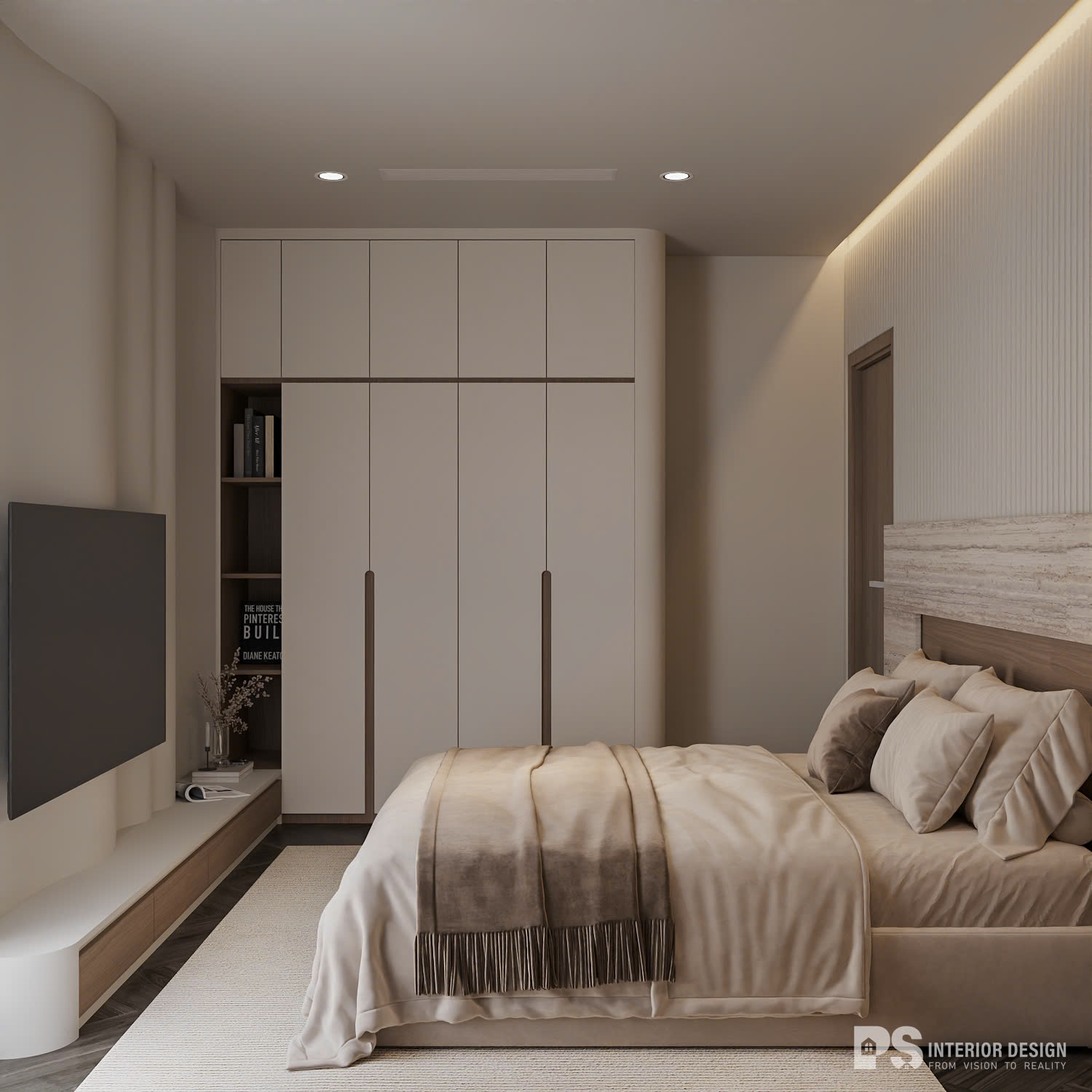 thiết kế nội thất căn hộ The Beverly Vinhomes đẹp