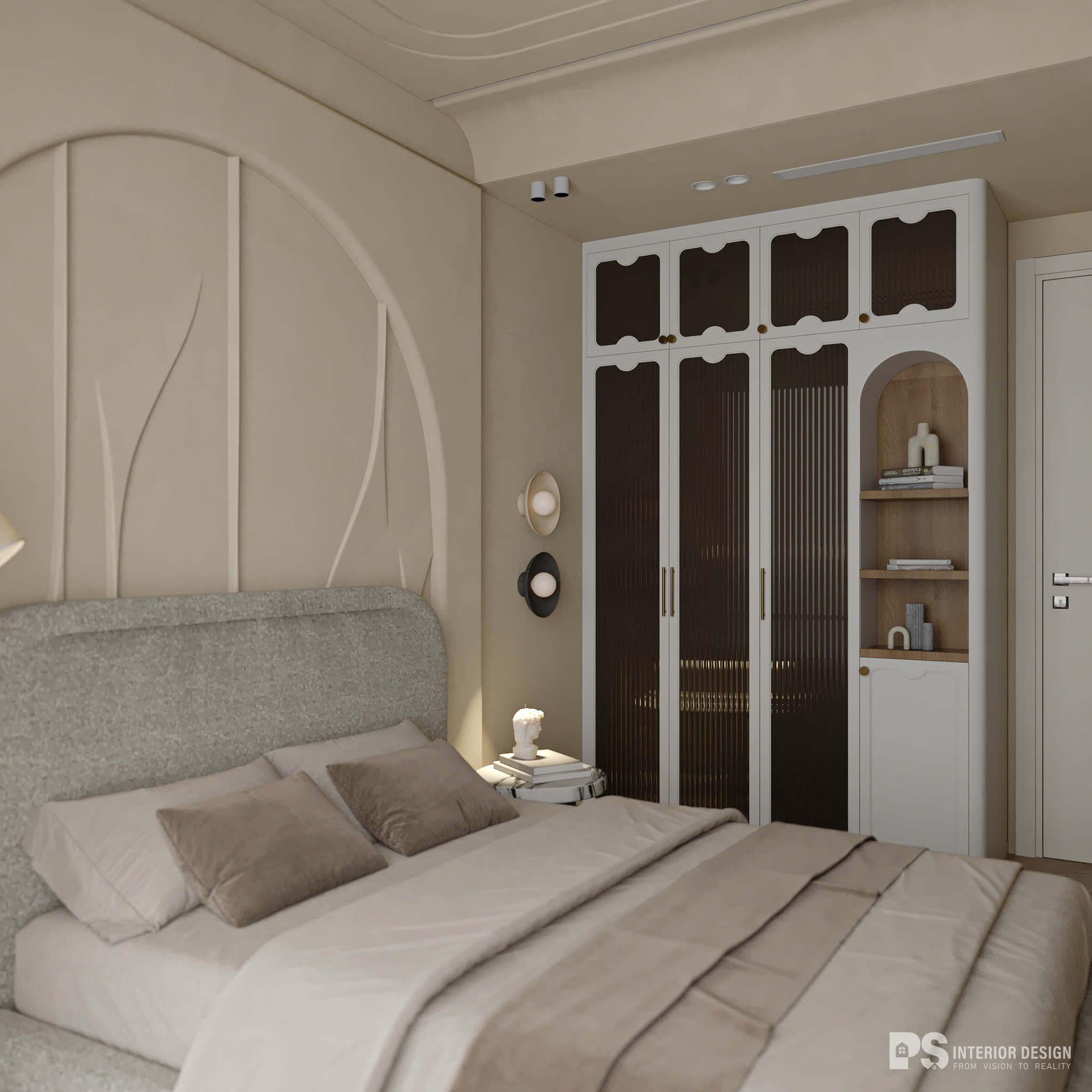 thiết kế nội thất căn hộ diamond centery celadon city 