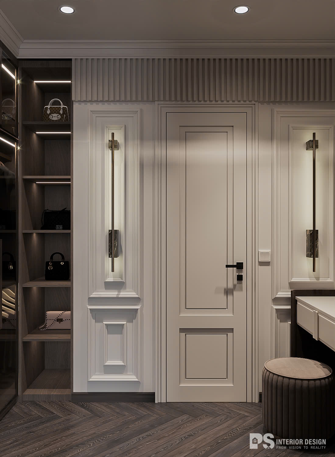 thiết kế nội thất căn hộ diamond centery