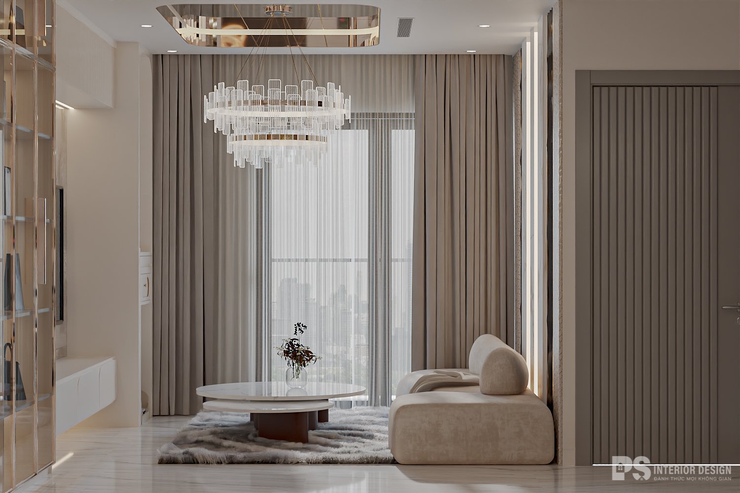 Thiết kế thi công nội thất căn hộ Hà Đô Centrosa 