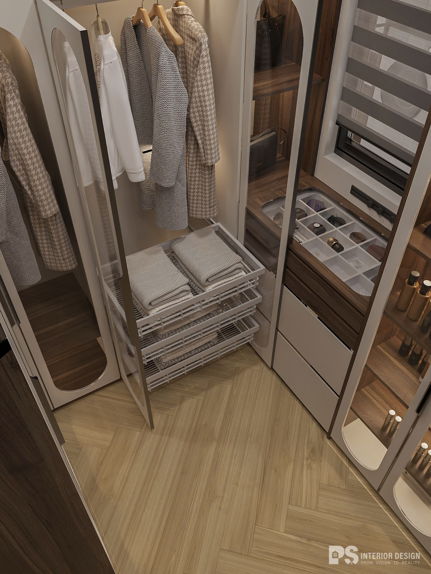 thiết kế nội thất căn hộ Diamond Brilliant