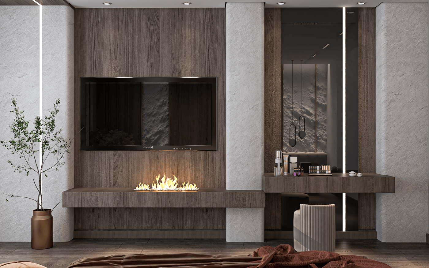 thiết kế nội thất phòng ngủ 