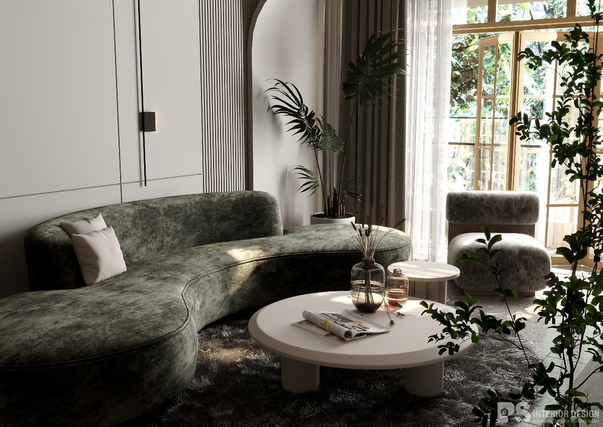 thiết kế nội thất căn hộ Diamond Brilliant hiện đại