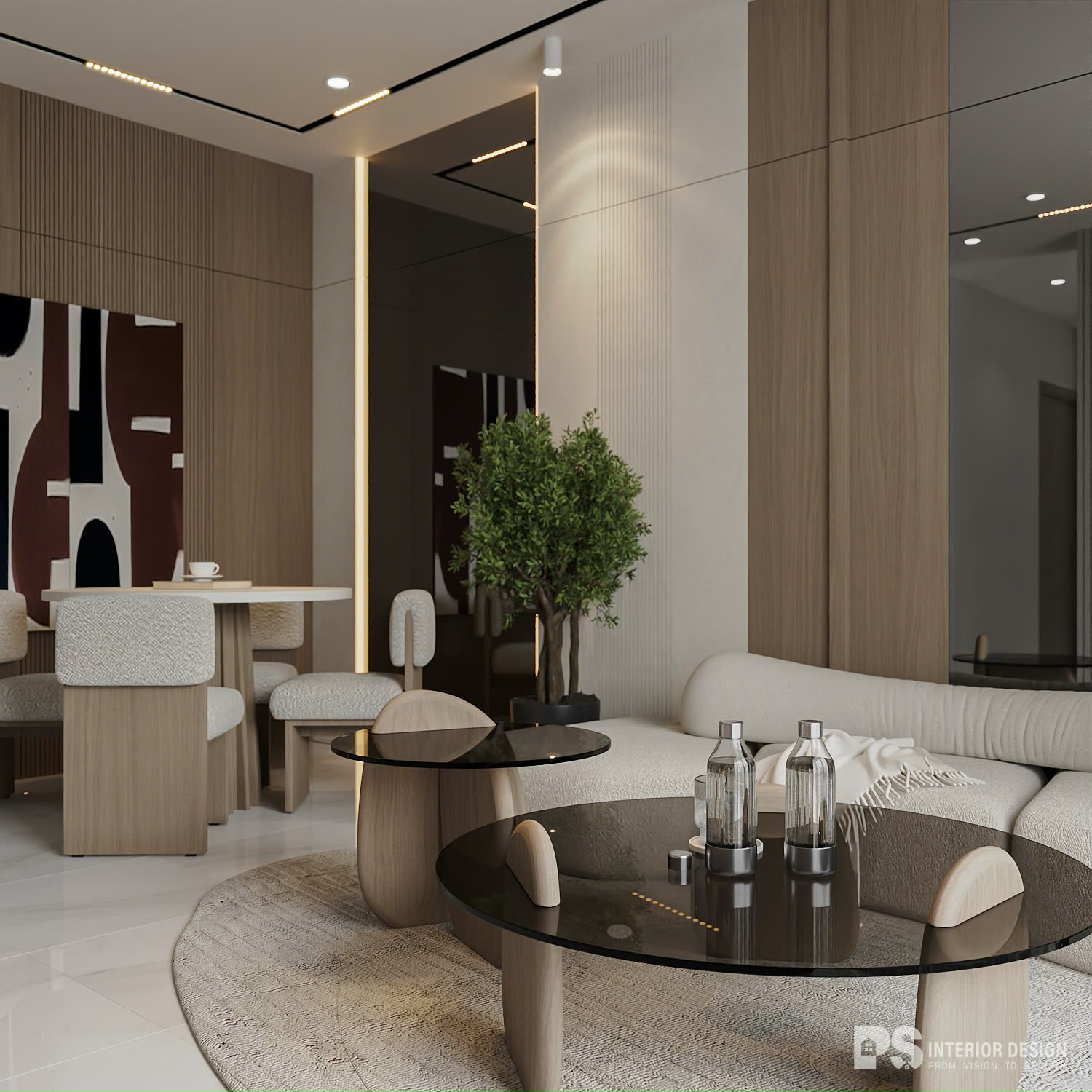 thiết kế nội thất căn hộ The Beverly hiện đại