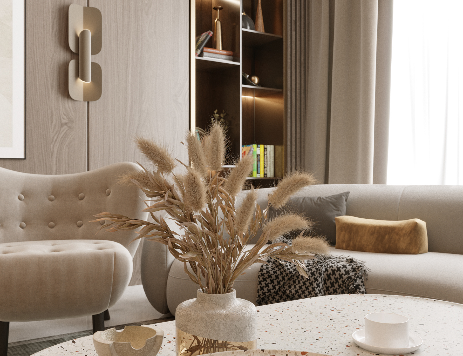 thiết kế nội thất hiện đại sang trọng 