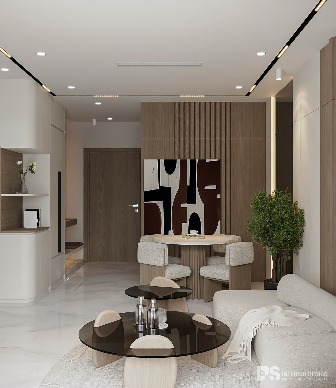 thiết kế nội thất căn hộ The Beverly Vinhomes Grand Park 