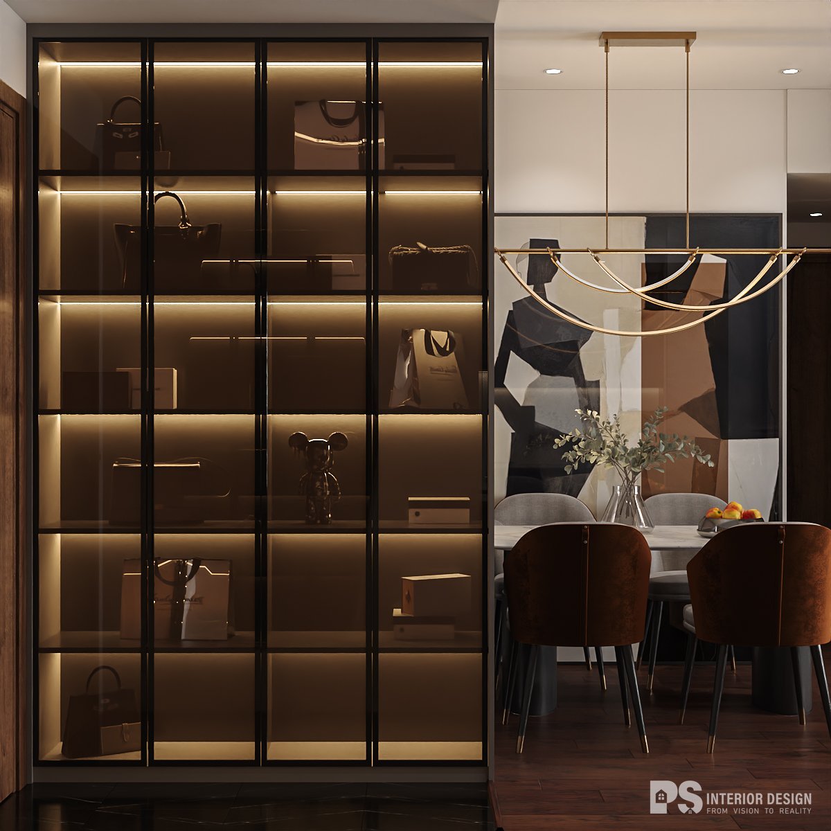 Thiết kế nội thất căn hộ Mizuki Park đẹp