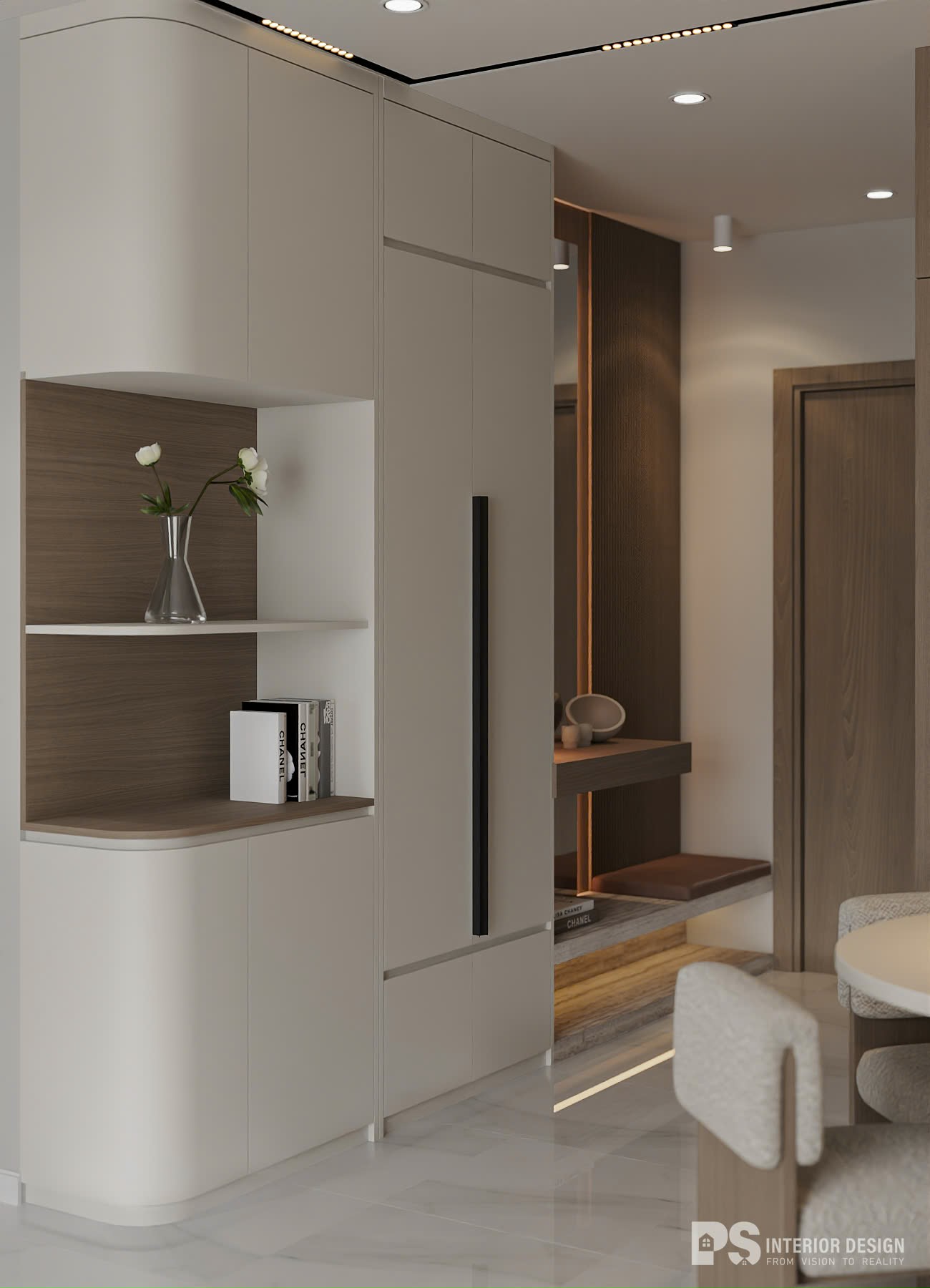 thiết kế nội thất căn hộ The Beverly Vinhomes Grand Park  sang trọng