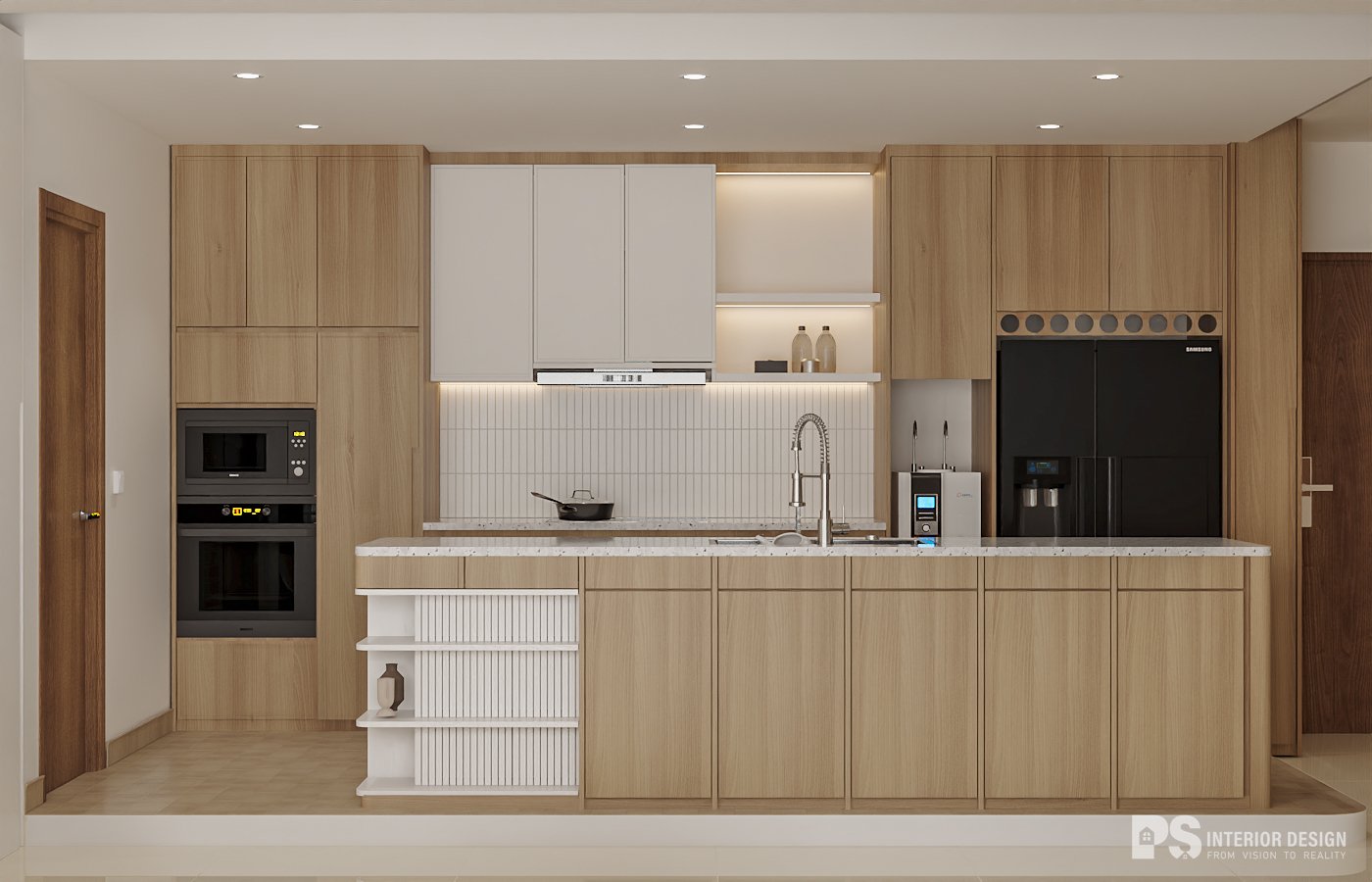 Thiết kế nội thất căn hộ Midori Park