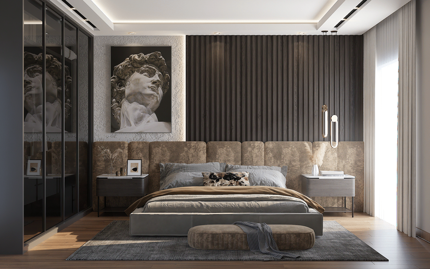 thiết kế nội thất phòng ngủ 