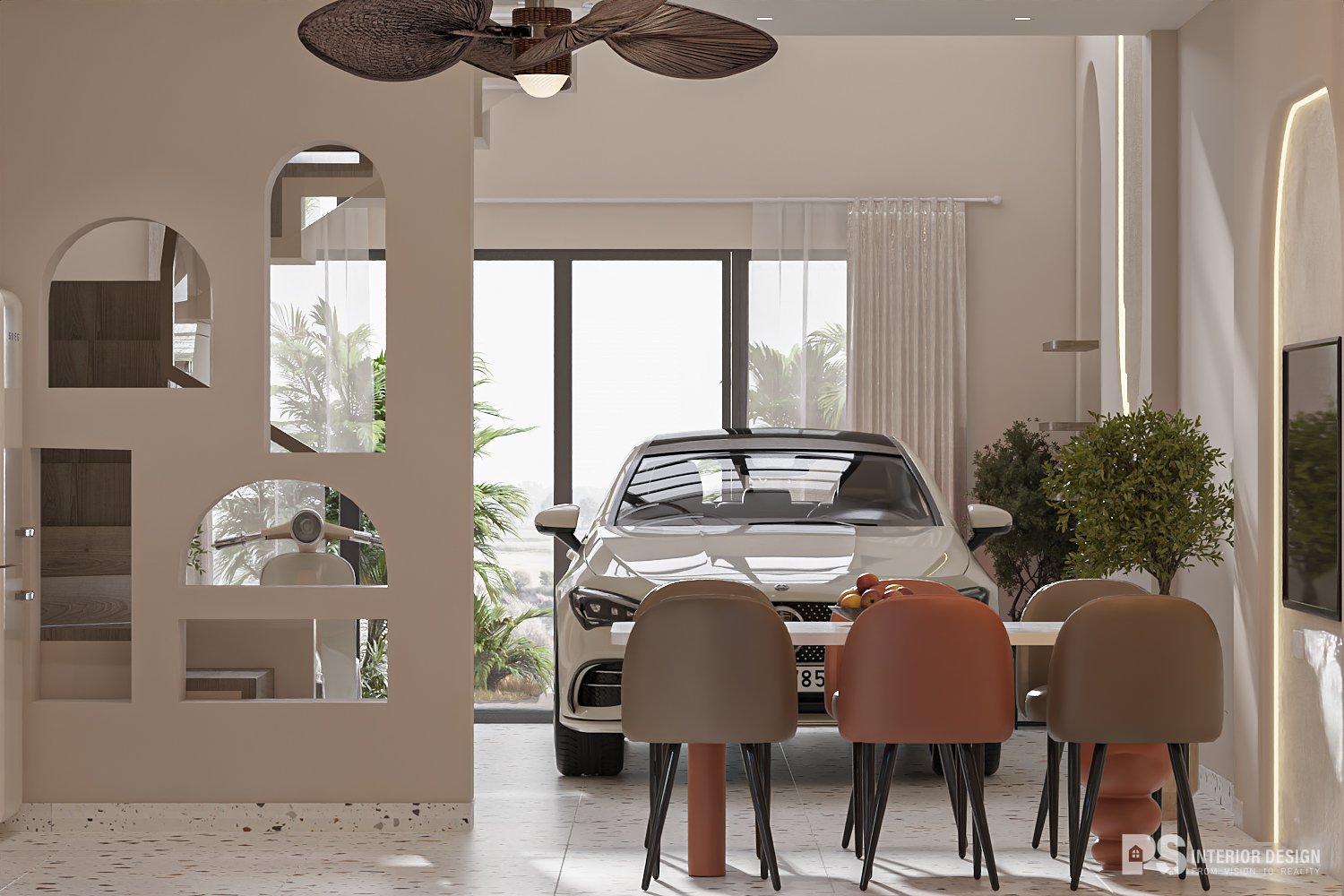 thi công nội thất nhà phố trọn gói đẹp