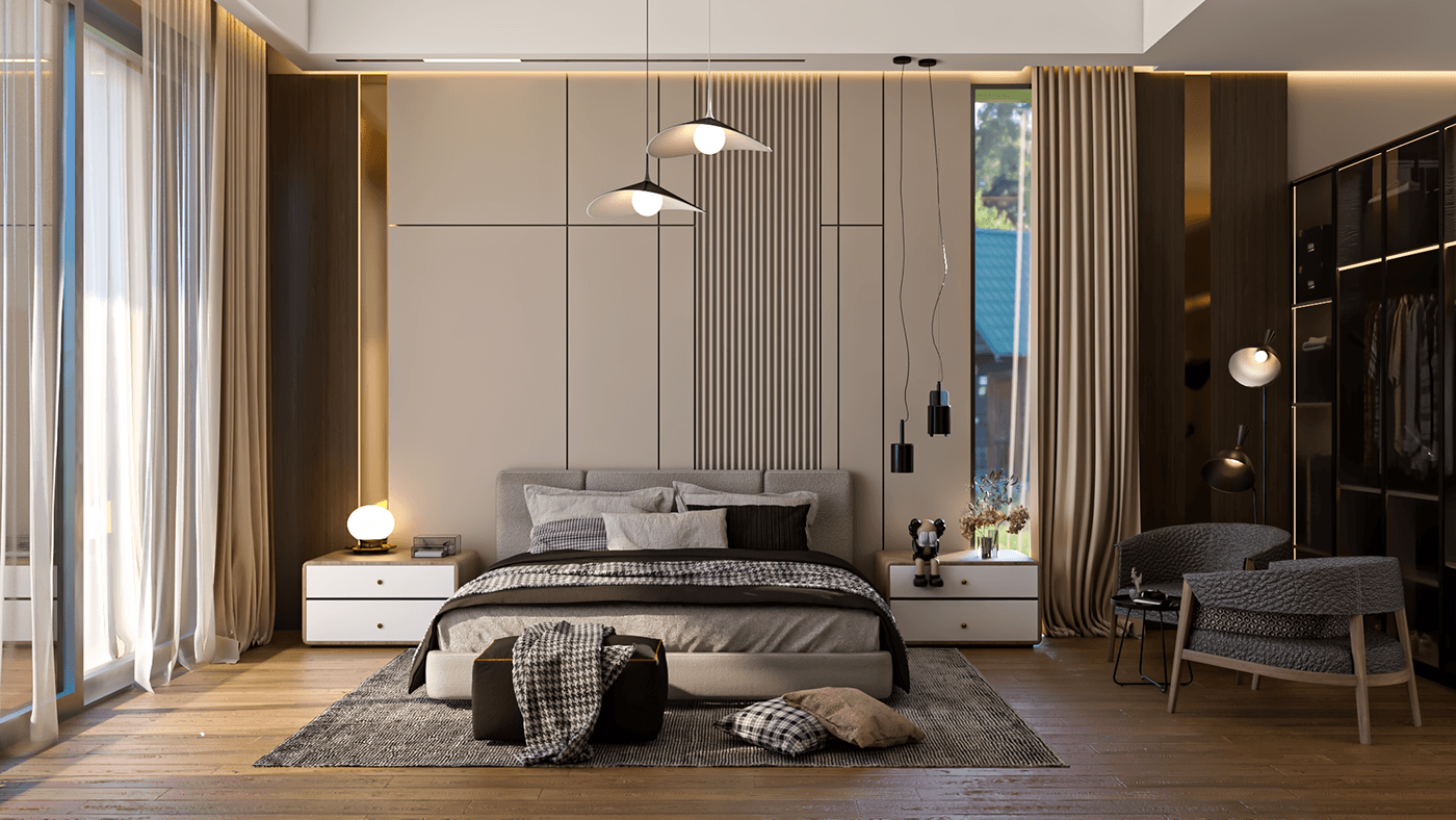 thiết kế nội thất phòng ngủ 