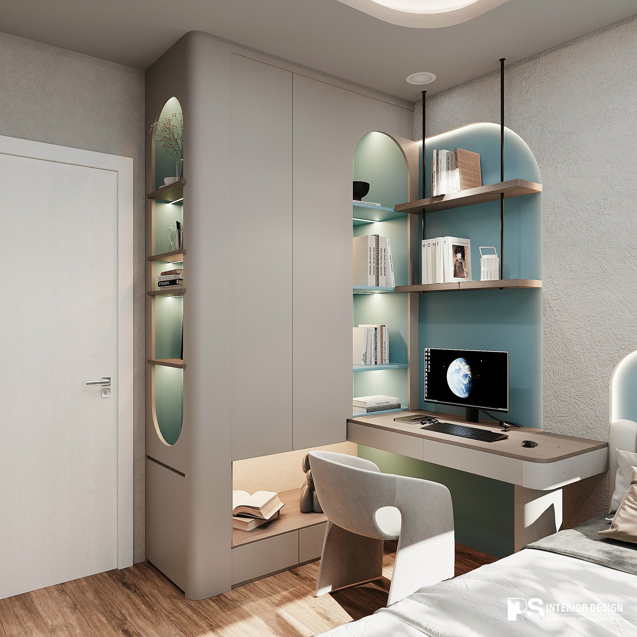 Thiết kế căn hộ Jamila Khang Điền bởi PS Interior Design