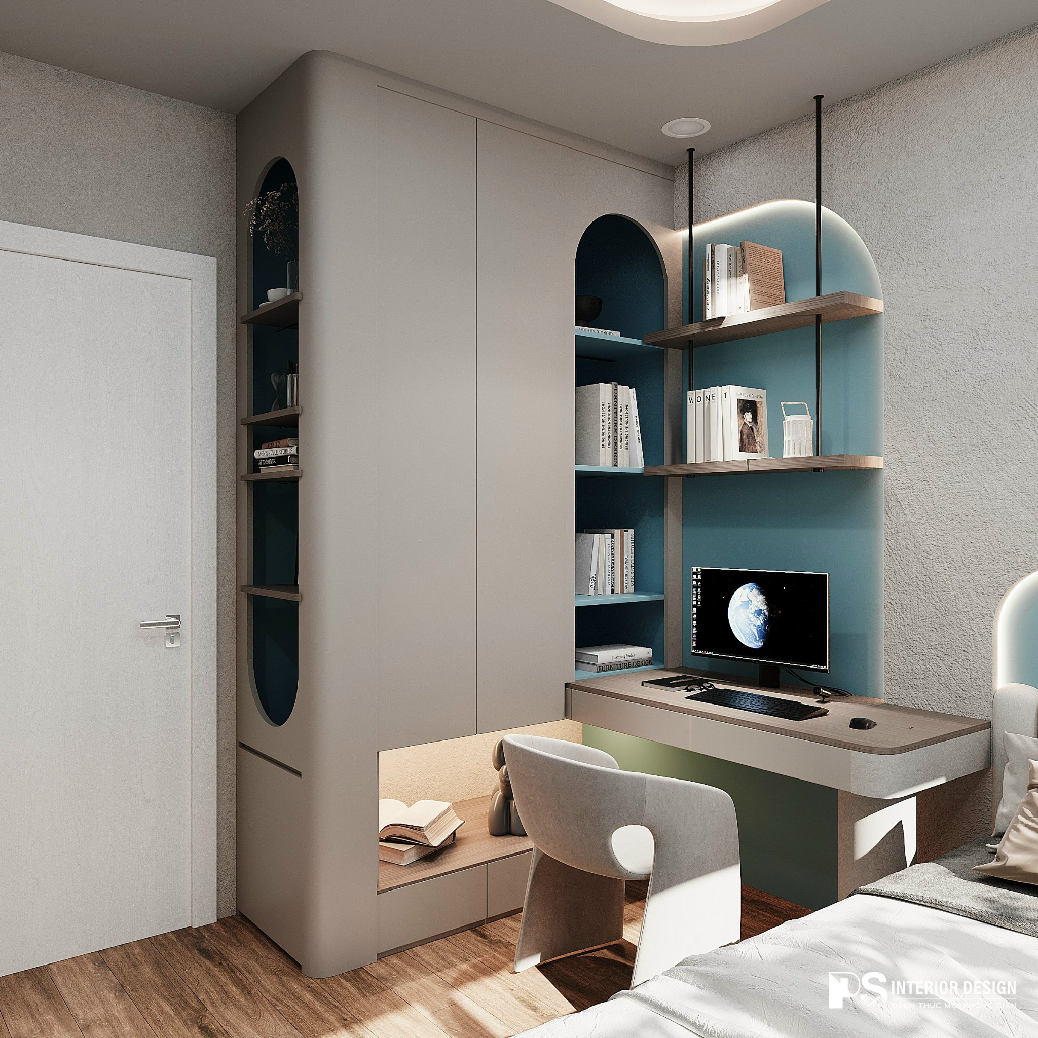 Thiết kế căn hộ Jamila Khang Điền bởi PS Interior Design