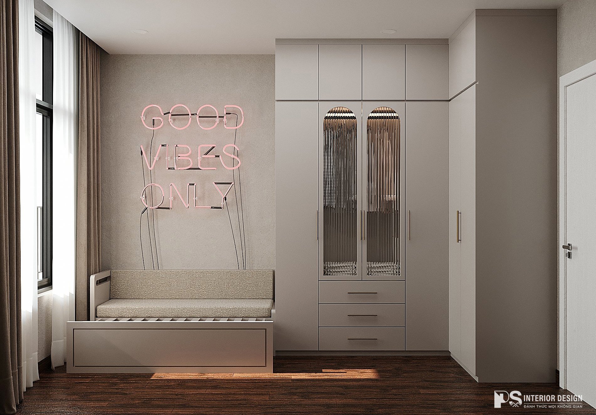 Thiết kế căn hộ Jamila Khang Điền bởi PS Interior Design