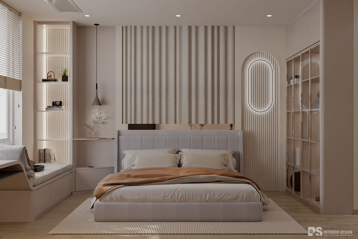 Thiết kế căn hộ Wabi Sabi - PS Interior Design