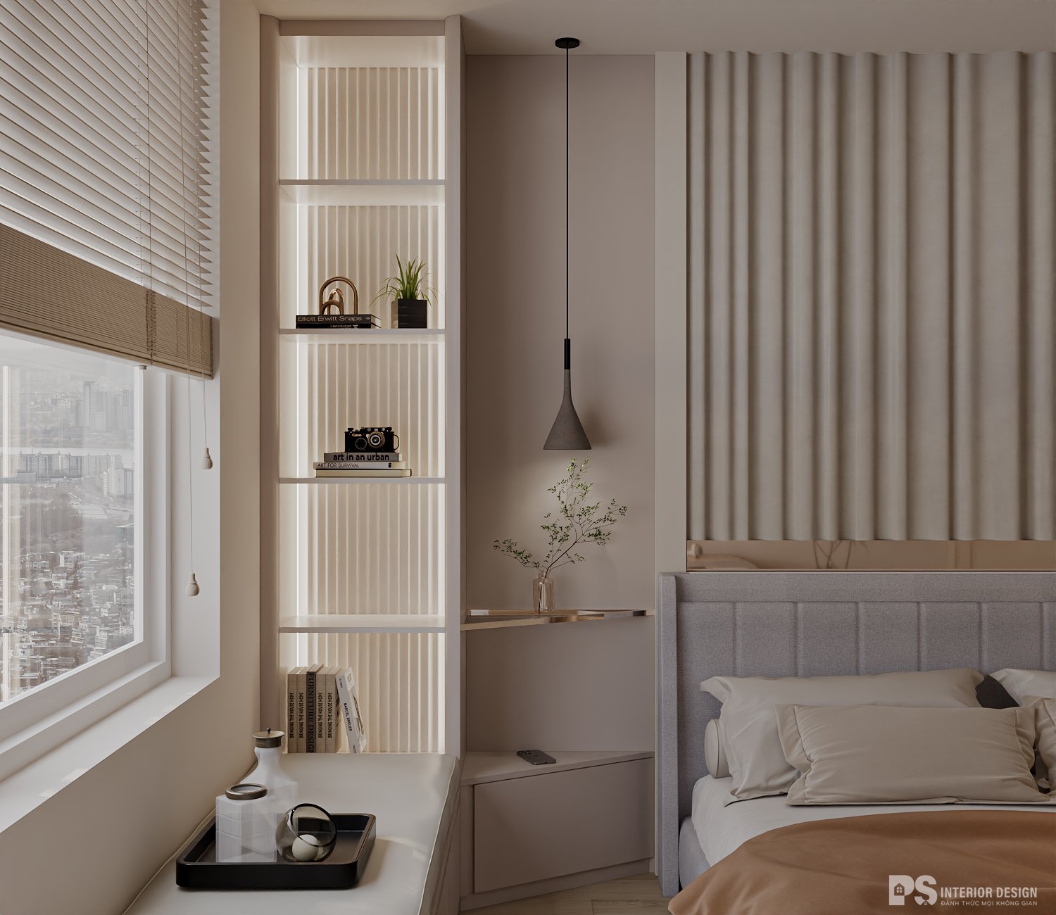 Thiết kế căn hộ Wabi Sabi - PS Interior Design