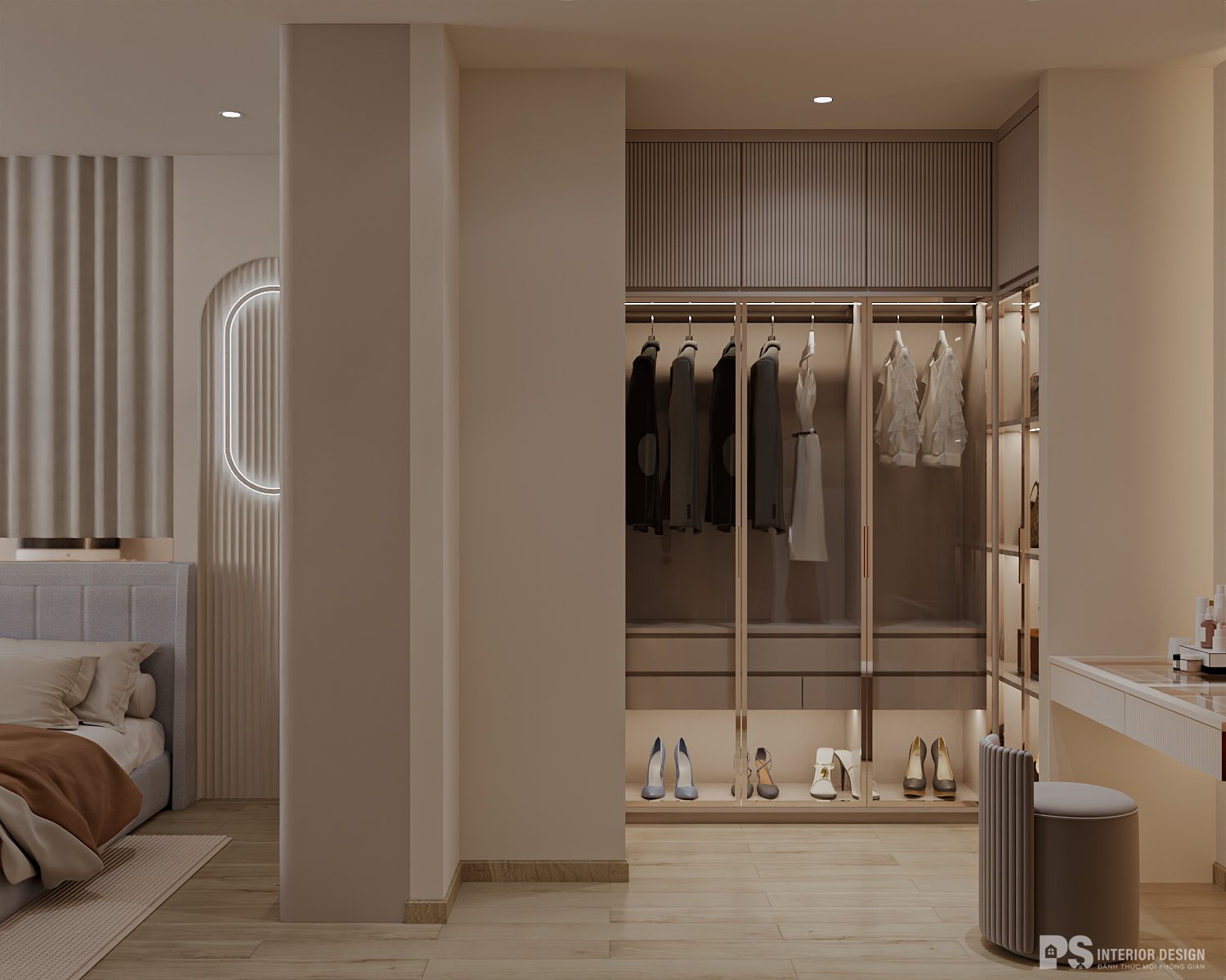 Thiết kế căn hộ Wabi Sabi - PS Interior Design