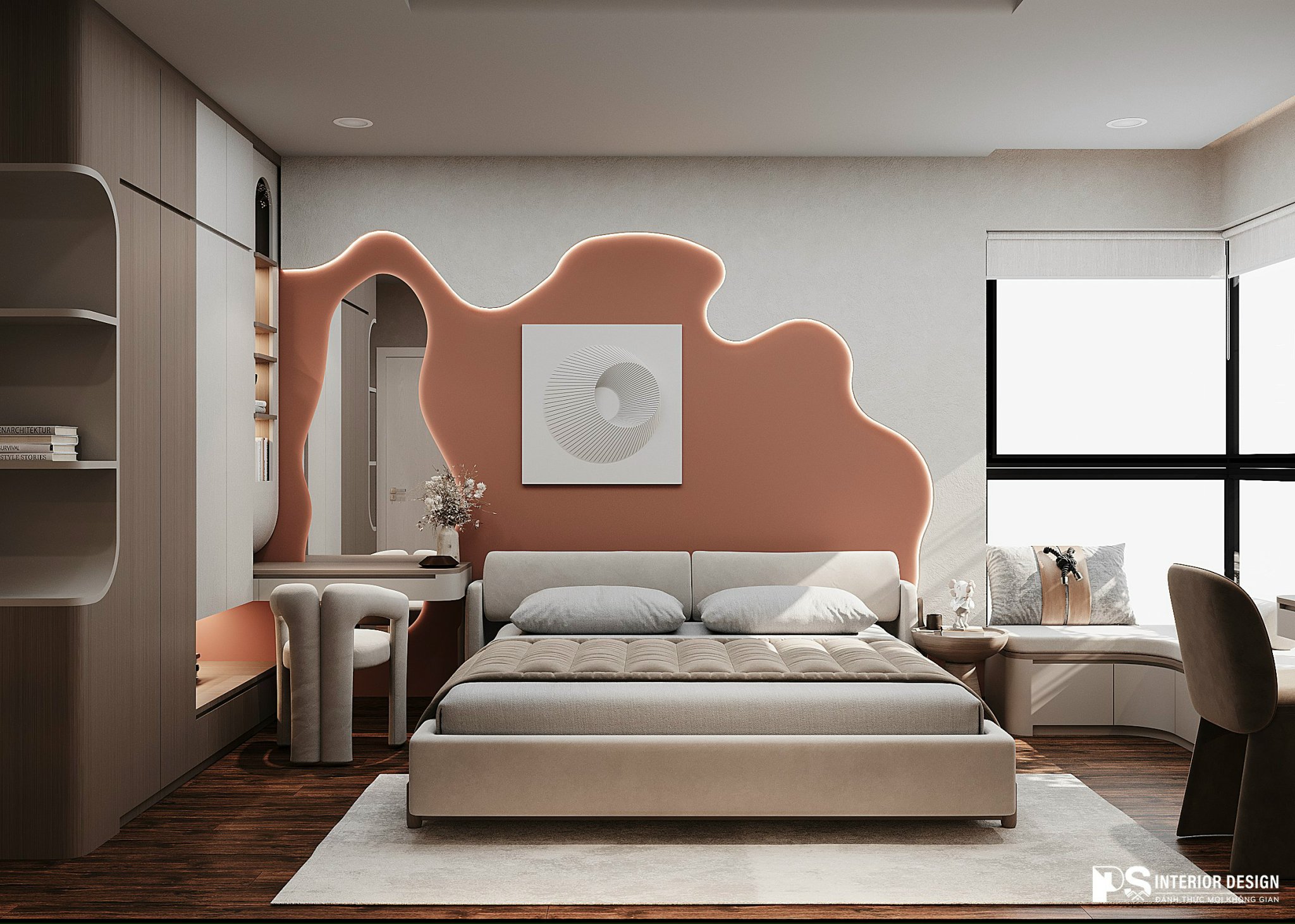 Thiết kế căn hộ Jamila Khang Điền bởi PS Interior Design