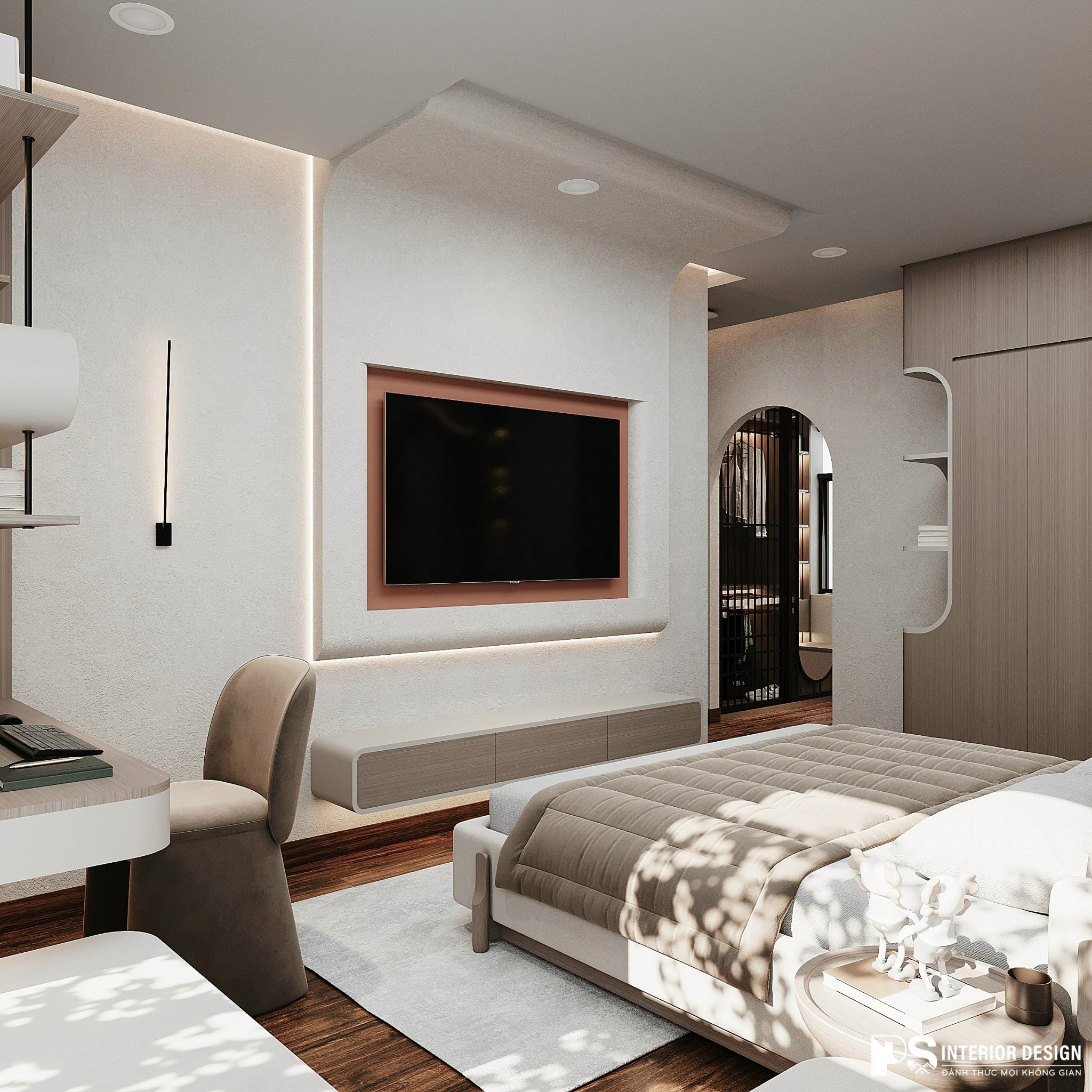 Thiết kế căn hộ Jamila Khang Điền bởi PS Interior Design