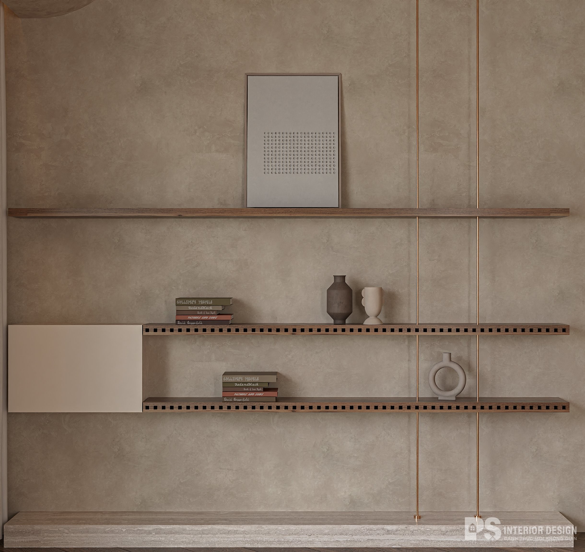 thiết kế nội thất phòng ngủ dep hiện đại 