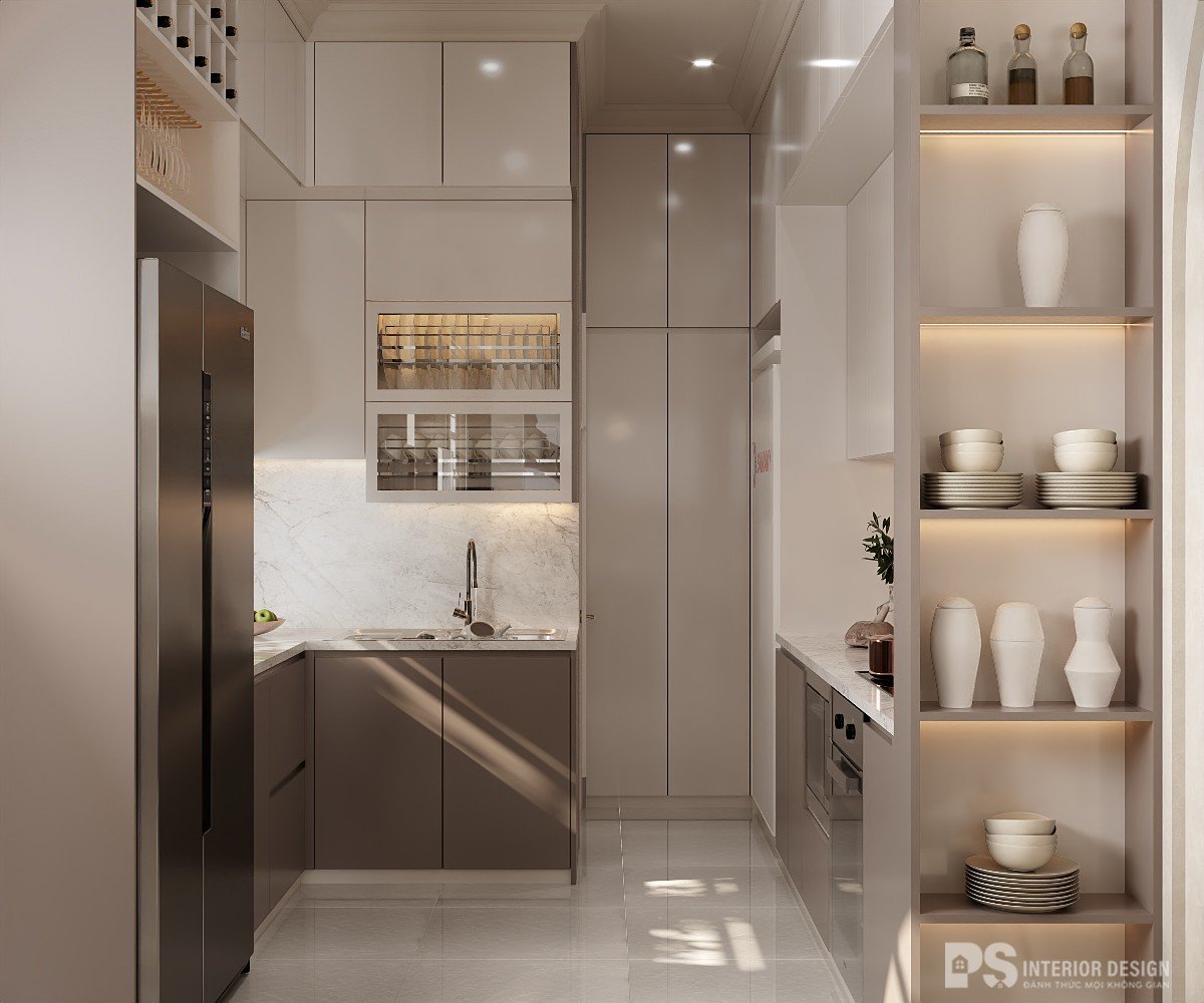 thiết kế nhà phố đẹp thoáng