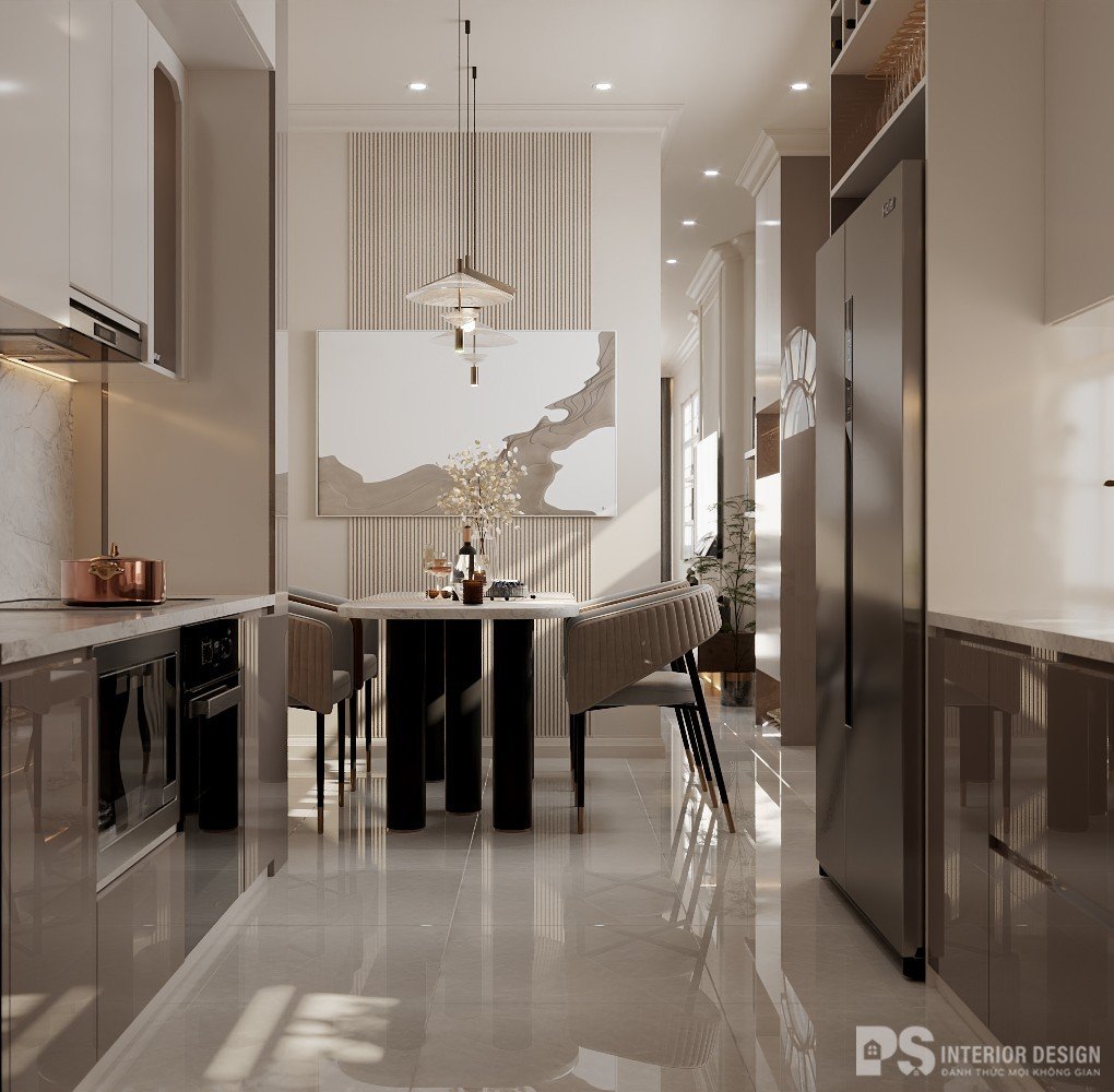 thiết kế nhà phố hiện đại sang trọng